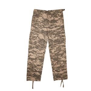 Vintage Military Digital Camo Cargo Pants Kids Medium